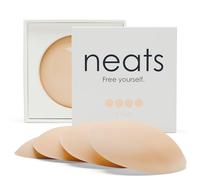 NEATS Nipple Covers for Women, Reusable & Hypoallergenic Adhesive Breast Pasties (2 Sets)