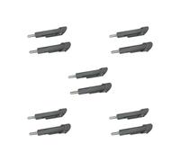 NeaxgeandX Lot de 5 goupilles de blocage de poids de 15 cm pour plaque de poids - Gris - 7,8 mm