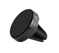 NeaxgeandX Mini support magnétique universel pour grille d'aération de voiture - Support de téléphone portable - Noir