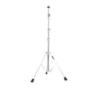 NeaxgeandX Support de cymbale en métal léger pour cymbale droite | Base trépied robuste, pieds antidérapants, hauteur réglable de 80 à 130 cm, design pliable, pédale lisse, bouton ergonomique