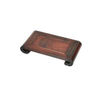 NEBE Support Plantes D'intérieur Socle en Bois Massif Pot De Fleurs Rectangulaire Sable Violet Théière Étagère Bonsaï Plusieurs Supports