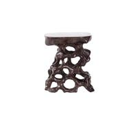 NEBE Support Plantes D'intérieur Support en Bois Massif, Ornements, Théière, Pot De Fleurs, Vase, Brûleur D'encens Paysage, Base À Plusieurs Pieds Hauts