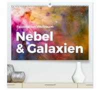 Nebel & Galaxien - Faszination Weltraum (hochwertiger Premium Wandkalender 2026 DIN A2 quer), Kunstdruck in Hochglanz: Entdecken Sie die Faszination ... Monat ein neues Highlight aus dem Universum.