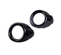 Nebelscheinwerfer Blende Satz Pour Ford Pour Focus 2012 2 Pz Plastica Nera Con Vernice Lucida Anteriore Destra E Sinistra Fendinebbia Lampada