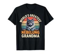 Nebelung Grandma World's Greatest Cat Lover T-Shirt