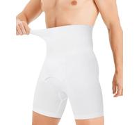 Nebility Boxer Homme Gaine Ventre Plat Amincissant Taille Haute Caleçons de Compression Invisible Culotte Push Up Panty sans Couture
