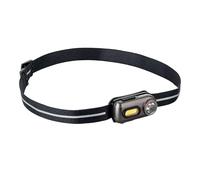 NEBO Einstein 400 - Lampe frontale rechargeable avec 5 modes d'éclairage - Accessoires de camping et de randonnée - Lampe frontale pour la course à pied et le sport en extérieur