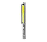 NEBO Lil Larry - 250 Lumen Lampe torche avec COB lumière de travail - Clip de poche base magnétique pour l'éclairage mains libres - Lampe torche LED COB portable - lumière de danger-rouge