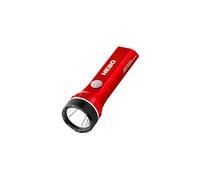 NEBO Luxtreme Nano - Lampe de poche rechargeable 420 lumens - Avec faisceau de 300 mètres, étanchéité IPX6 et design ultra-compact - Rouge