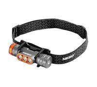 NEBO MYCRO 500+ - Lampe frontale rechargeable et lampe de bonnet pour les coureurs - Avec sangle - Pour les activités de plein air, la course et les sports, résistante à l'eau - 500 lumens