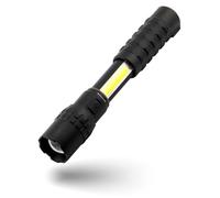 NEBO Slyde King 2K - Lampe de poche rechargeable 2000 lumens et lampe de travail 500 lumens - 5 modes d'éclairage avec base magnétique,Noir