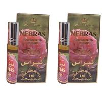 "Nebras Concentrated Perfume Oil 6ml - Long-Lasting, Alcohol-Free Roll-On Attar for Men - Pack of 2"