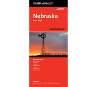 Nebraska, carte facile à lire | Rand McNally