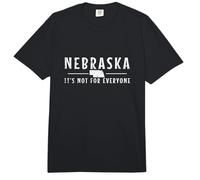 Nebraska Ce n'est Pas pour Tout Le Monde des étendues Non découvertes Comfort Colors Adult Heavyweight T-Shirt