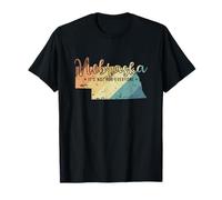 Nebraska Ce n'est Pas pour Tout Le Monde USA Amérique T-Shirt