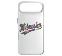 Nebraska Patchwork Script Cute Feminine State Womens Girls Coque pour iPhone Air