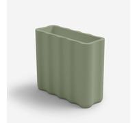 Nebula 90 Jardinière rectangulaire en polyéthylène, fabriquée en Italie, vert