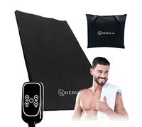 Nebula Couverture De Sauna Infrarouge 500W | Spa A Domicile Portable Et Imperméable Pour Une Récupération Rapide, La Détente, La Détox | Inclut Une Télécommande Manuelle Et Un Sac De Rangement