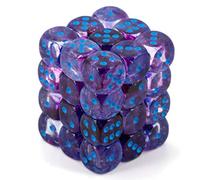 Nebula D6 Nocturnal/Blue Luminary Dice Block (36 dices) 12 mm