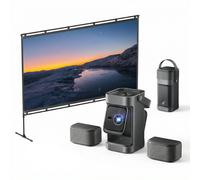 Nebula P1 + NEBULA Écran de Projection extérieur 100 Pouces avec Support