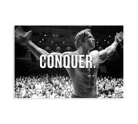 NebulaNova Arnold Schwarzenegger 3 Inspirant, Fitness Gym Toile Poster pour Chambre Décor Sport Paysage Bureau Chambre Décoration Cadeau Style Sans Cadre 30x45cm (12x18inch)