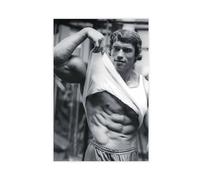 NebulaNova Arnold Schwarzenegger 5 Inspirant, Fitness Studio Toile Poster pour Chambre à Coucher, Décoration Sport Paysage Bureau Chambre Décoration Cadeau Style Sans Cadre 30x45cm (12x18inch)