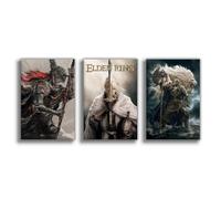 NebulaNova Elden Ring Poster Sans Cadre 30 x 45 cm - Version Impression HD pour Salon Art Mural Décor
