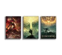 NebulaNova Elden Ring Poster Sans Cadre 30 x 45 cm - Version Impression HD pour Salon Art Mural Décor
