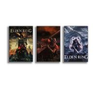 NebulaNova Poster de jeu Elden Ring Poster sans cadre 20 x 30 cm Version avec Impression HD Poster pour Salon Salon Art Mural Décor