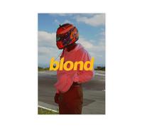NebulaNova Poster sur toile de chanteur Frank Ocean Blonde - Décoration pour chambre à coucher, bureau, chambre, cadeau - 40 x 60 cm
