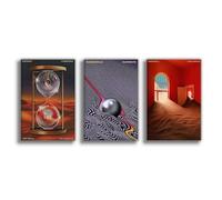 NebulaNova Poster sur toile de l'album de chanteur Tame Impala - Décoration pour chambre à coucher, bureau, chambre - Cadeau - 30 x 45 cm