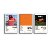 NebulaNova Singer Frank Ocean Blonde, couverture d'album de musique - Poster sur toile - Décoration murale pour salon, chambre à coucher, sans cadre - 30 x 45 cm