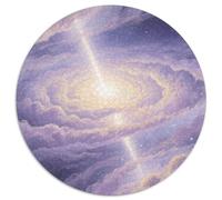 nébuleuse Cosmique Puzzle 1000 Pieces Cadeau Unique Univers Jeu Éduchatif Challenge Toy À De Qualité Supérieure Peinture Art pour Adultes Enfants 1000pcs (67.5x67.5cm)
