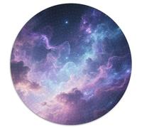 nébuleuse Cosmique Puzzle 1000 Pièces Jouet en Bois Cadeau Unique DécoRation Intérieure Univers Jeu Éduchatif Challenge Toy Adultes & Enfants des 14 Ans 1000pcs (67.5x67.5cm)