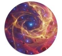 nébuleuse cosmique1000 Pièces pour Puzzles pour Adultes Et Enfants universPuzzle Circulaire, Décoration Moderne, Jeu, Cadeau Unique, Difficile, Impossible1000pcs (67.5x67.5cm)