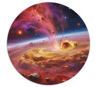 nébuleuse cosmique1000 Pièces pour Puzzles pour Adultes Et Enfants universPuzzle Rond, Décoration Moderne, Jeu, Cadeau Unique, Décoration, Cadeau, Difficile, Impossible1000pcs (67.5x67.5cm)