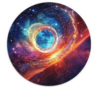 nébuleuse cosmique1000 Pièces pour Puzzles pour Adultes Et Enfants universPuzzle Rond, Jeu Éducatif, Challenge Toy, Cadeau, Difficile, Impossible1000pcs (67.5x67.5cm)