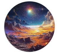 nébuleuse cosmique1000 Pièces Puzzles pour Adultes Et Enfants universPuzzle Rond, Doodle Puzzle, Décompression, Cadeau, Jouets Éducatifs, Difficile, Impossible1000pcs (67.5x67.5cm)