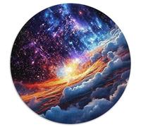 nébuleuse cosmique1000 Pièces Puzzles pour Adultes Et Enfants universPuzzle Rond, Jeu D'Intelligence, Art, Cadeau, Difficile, Impossible1000pcs (67.5x67.5cm)