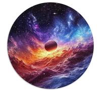 nébuleuse cosmique1000 Pièces Puzzles pour Adultes Et Enfants universPuzzle Rond, Jeu D'Intelligence, Art, Cadeau, Difficile, Impossible1000pcs (67.5x67.5cm)