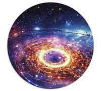 nébuleuse cosmique1000 Pièces Puzzles pour Adultes Et Enfants universPuzzle Rond, Jeu Éducatif, Challenge Toy, Jouets Éducatifs, Difficile, Impossible1000pcs (67.5x67.5cm)