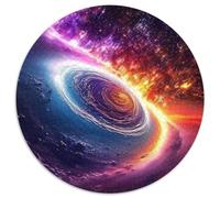 nébuleuse cosmique1000 Pièces Puzzles pour Adultes Et Enfants universPuzzle Rond, Jeu Éducatif, Challenge Toy, Cadeau, Difficile, Impossible1000pcs (67.5x67.5cm)