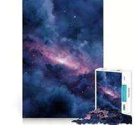 Nébuleuse dans l'espace Nuages Puzzle pour Adolescents 1000 pièces Jeu de réflexion Atelier d'écriture apaisant et Amusant Objet de Collection (50x75cm)