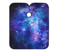 Nébuleuse Nuage De Gaz Espace Lointain Cape De Cheveux Imperméable Blouse Coiffeur Antistatique Cape De Coupe Pour Barber Barbiers Coiffeurs 140X168Cm