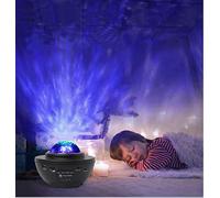 Nébuleuse Nuage Plafond Galaxy Star Projecteur Veilleuse avec Musique Haut-Parleur et Télécommande pour Chambre Décor À La Maison pour Bébé Enfants Adultes Décoration Anniversaire