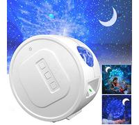 Nébuleuse Nuage Plafond Galaxy Star Projecteur Veilleuse avec Musique Haut-Parleur et Télécommande pour Chambre Décor À La Maison pour Bébé Enfants Adultes Décoration Anniversaire