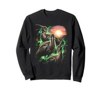 Nébuleuse vibrante au Lever du Soleil à Hadeda I ird Trio Sweatshirt