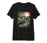 Nébuleuse vibrante au Lever du Soleil à Hadeda I ird Trio T-Shirt Haut de Gamme