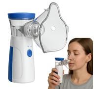 Nebulisateur- Aerosol Portable Silencieux- Appareil Aérosol USB-C Rechargeable pour Bébés, Enfants et Toute la Famille - Nébulisateur de Poche pour Toux et Asthme-Nébuliseur Portable