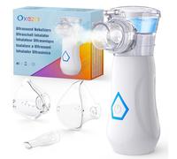 Nebulisateur Portable - inhalateur bébé autonettoyant pour la maison et le voyage, nébuliseur usb-c adulte rechargeable, Nébulisteur compact facile à utiliser et à nettoyer